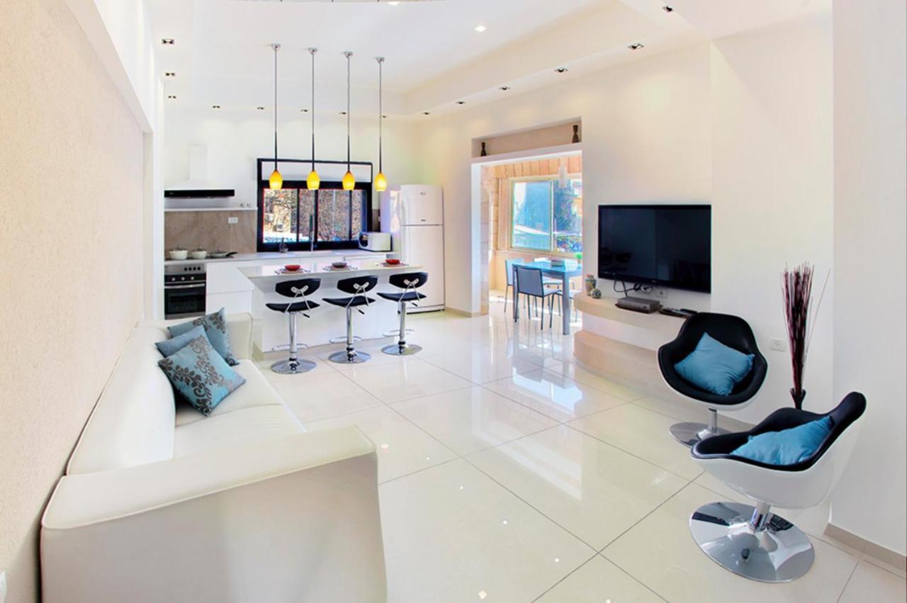 Luxury Apartment In The Heart Of The German Colony เยรูซาเลม ภายนอก รูปภาพ